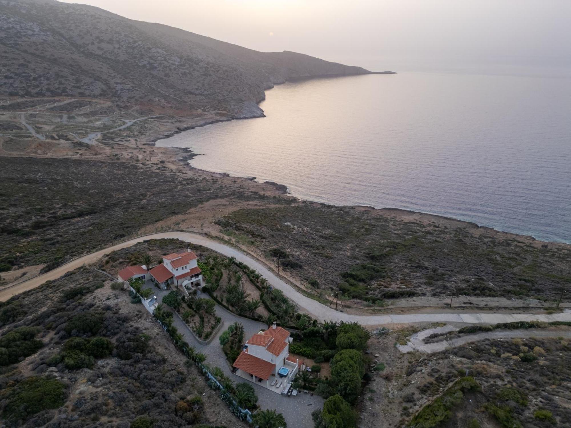Vitamin Sea Luxury Villas Agia Pelagia  Bagian luar foto