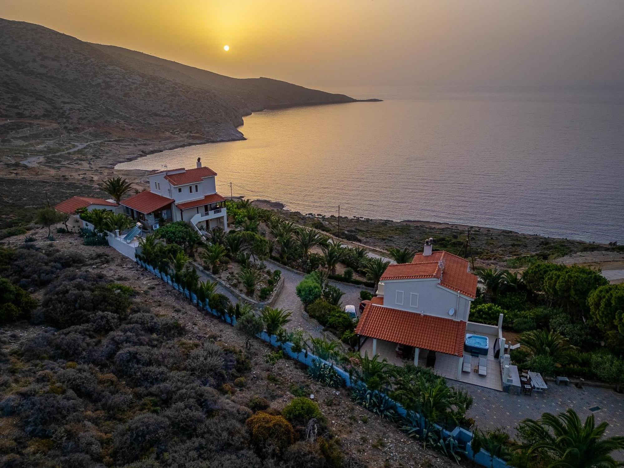 Vitamin Sea Luxury Villas Agia Pelagia  Bagian luar foto