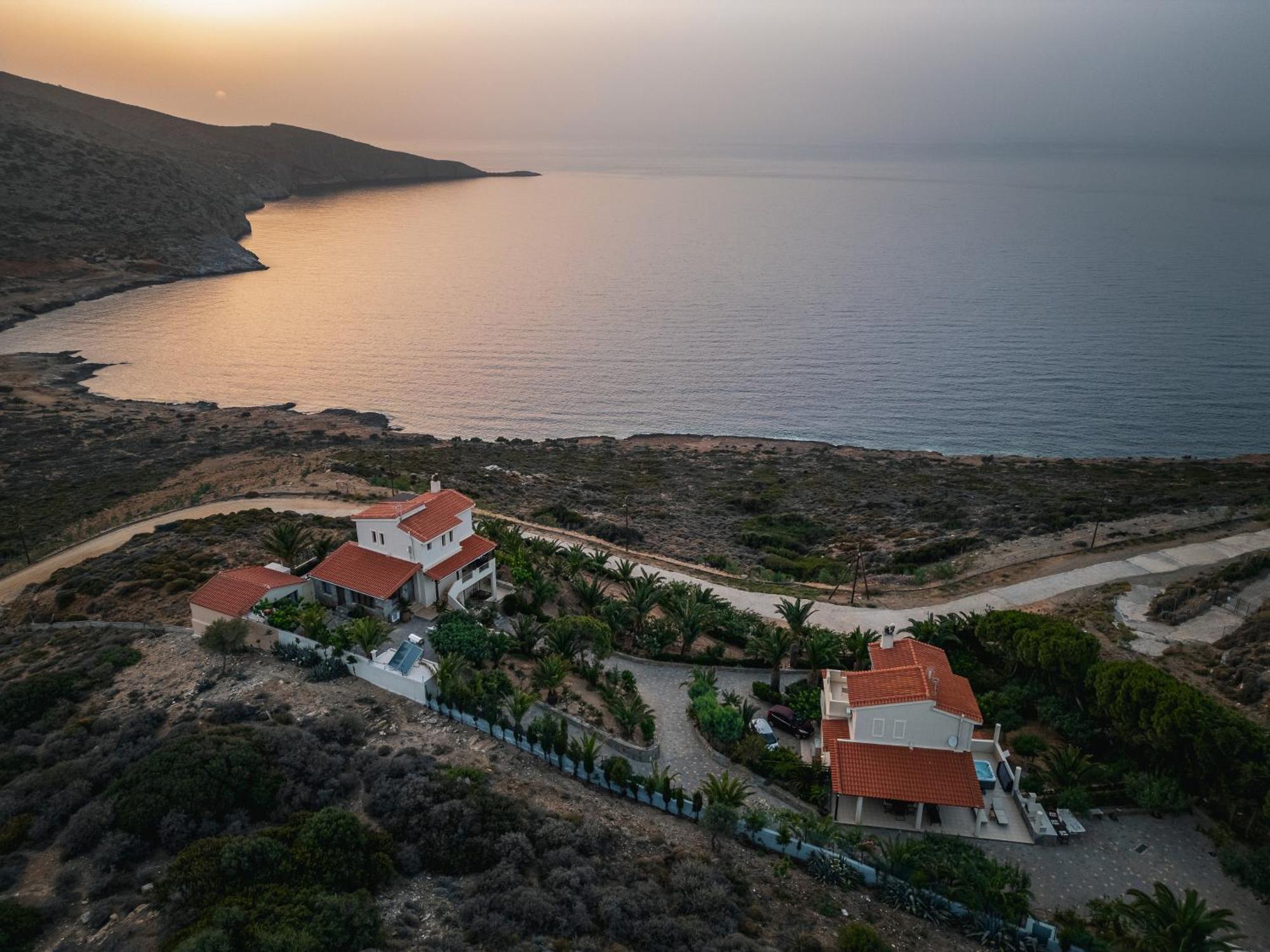 Vitamin Sea Luxury Villas Agia Pelagia  Bagian luar foto