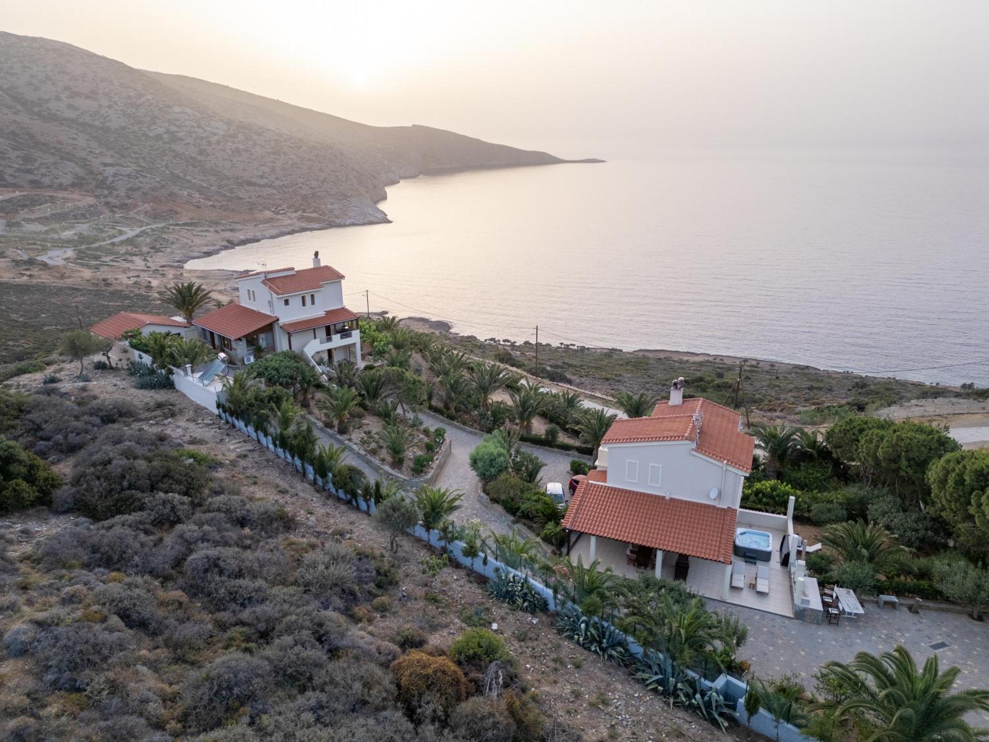 Vitamin Sea Luxury Villas Agia Pelagia  Bagian luar foto
