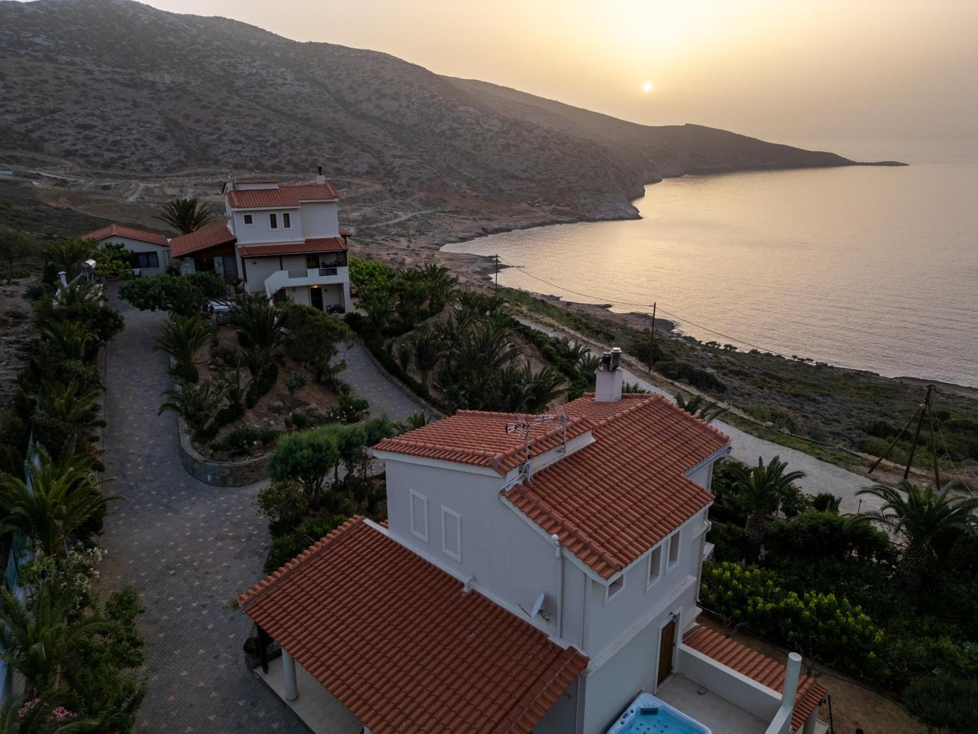Vitamin Sea Luxury Villas Agia Pelagia  Bagian luar foto