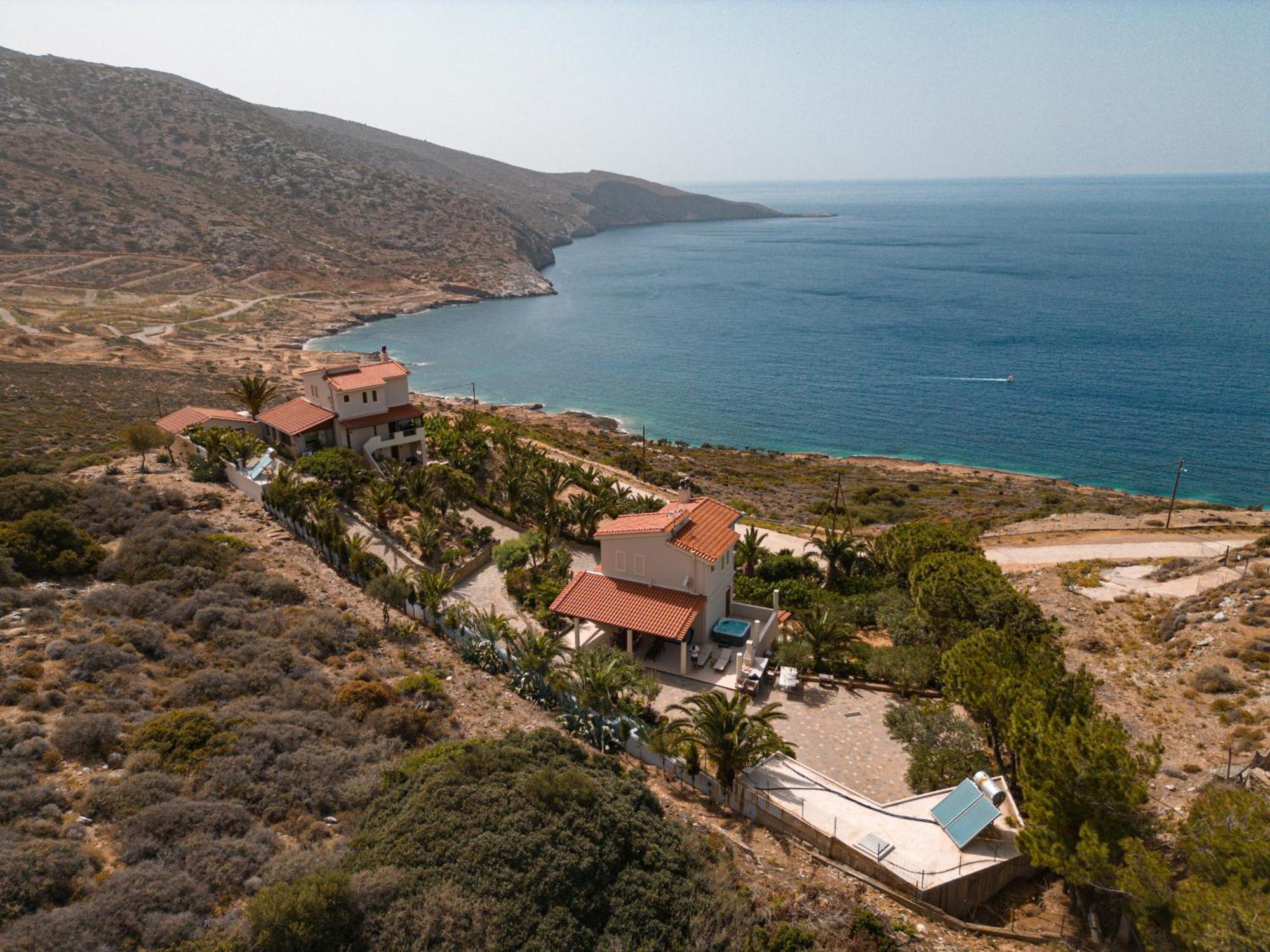 Vitamin Sea Luxury Villas Agia Pelagia  Bagian luar foto